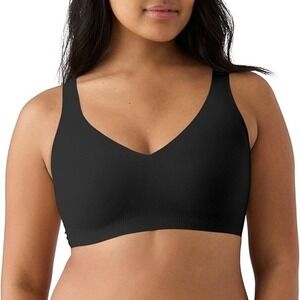 NWOT TRUE Body Boost V-Neck Bralette Bra Black Women Size Small Everyday Comfort